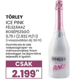 ICE PINK FÉLSZÁRAZ ROSÉPEZSGO