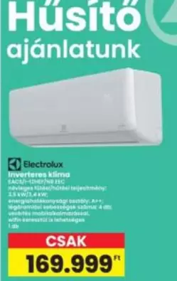 Electrolux - Inverteres klíma