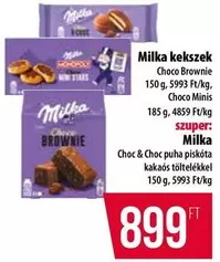 kekszek Choc Brownie, Choco Minis