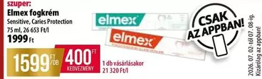 Elmex fogkrém Sensitive, Caries Protection