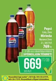 Pepsi, Mirinda Narancs Zero