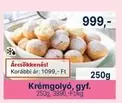 Krémgolyó