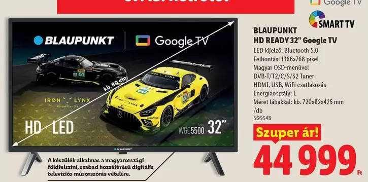 HD READY 32" Google TV