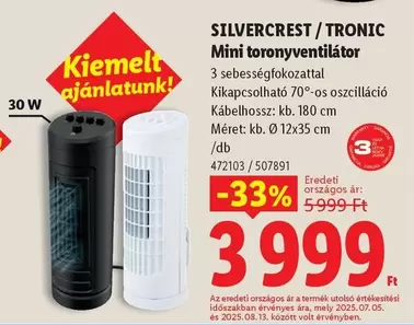 Volt - Mini toronyventilátor 472103/507891