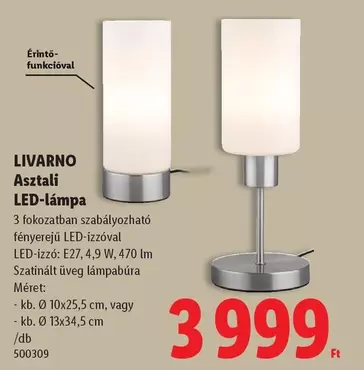 Asztali LED-lámpa