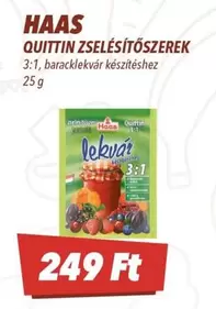 QUITTIN ZSELÉSÍTŐSZEREK 3:1, baracklekvár készítéshez