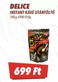 INSTANT KÁVÉ UTÁNTÖLTŐ