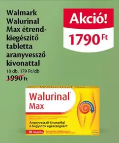Walurinal Max étrend-kiegészítő tabletta aranyvessző kivonattal