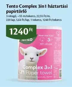 Tento Complex 3in1 háztartási papírtörlő