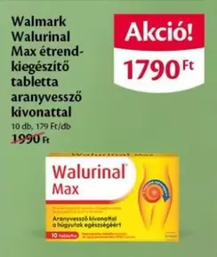 Walurinal Max étrend-kiegészítő tabletta aranyvessző kivonattal