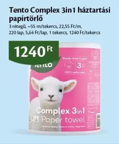 Tento Complex 3in1 háztartási papírtörlő