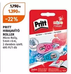 HIBAJAVÍTÓ ROLLER Micro Rolly