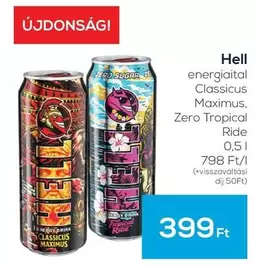 Energiaital Classicus Maximus, Zero Tropical Ride