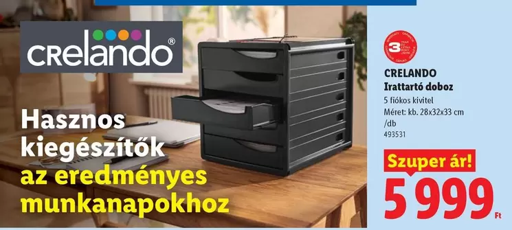 Iratartó doboz