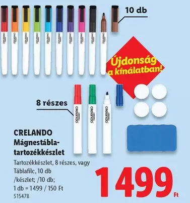 Mágnes tábla tartó készlet