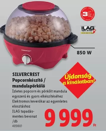 Popcornkészítő / mandulapörköltő