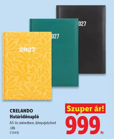 Határidőnapló
