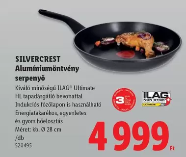 Alumíniumöntvény serpenyő