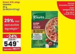 Xxl - Knorr XXL alap többféle