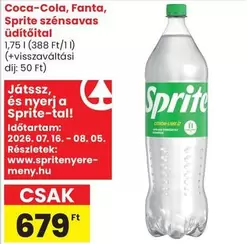 Coca Cola - szénsavas üdítőital