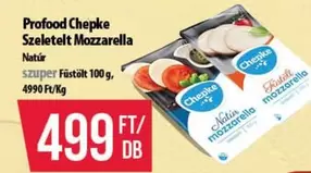 Szeletelt Mozzarella Natúr