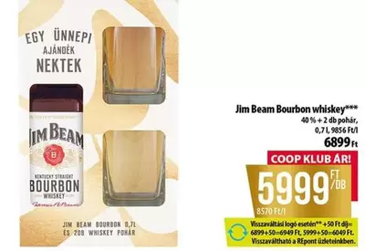 Jim Beam - Bourbon whiskey