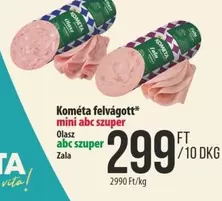Kométa felvágott* mini abc szuper