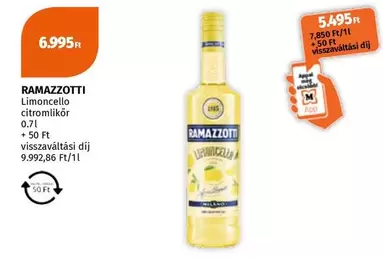 Limoncello citromlikőr