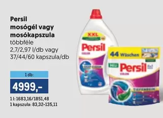 Xxl - mosógél vagy mosókapszula
