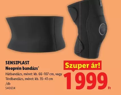 Neoprén bandázs