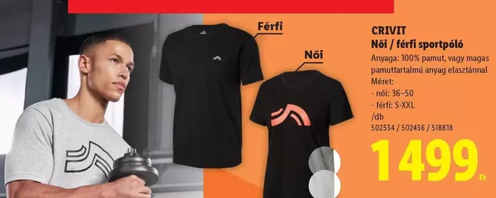 Xxl - Női / férfi sportpóló