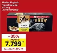 40 pack macskaeledel