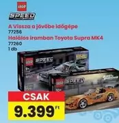 Lego - A Vissza a jövőbe időgépe 77256 Halálos iramban Toyota Supra MK4 77260