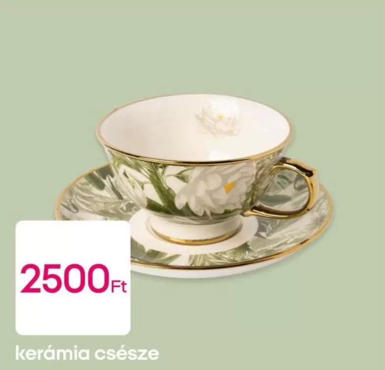 kerámia csésze