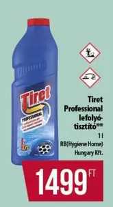 Professional lefolyó tisztító