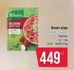 SPAGETTI ALAP BOLOGNAI