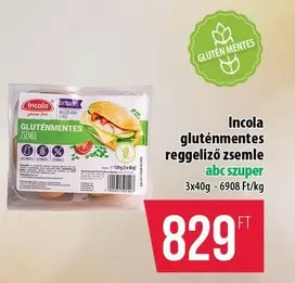 gluténmentes reggeliző zsemle