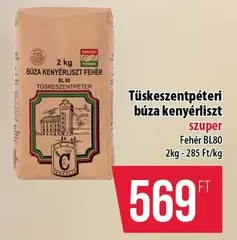 búza kenyérliszt Fehér BL80