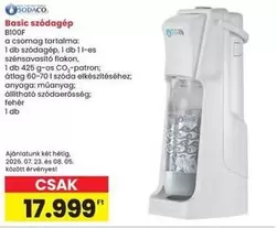 Basic szódagép B100F