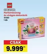 Lego - LEGO Creator Parfümösüveg és virágos dekoráció 31383