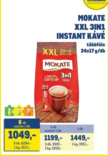 Xxl - XXL 3IN1 INSTANT KÁVÉ