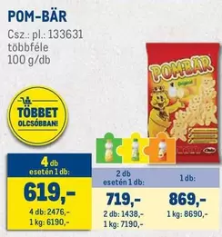 POM-BÄR többféle 100 g/db
