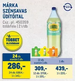 SZÉNSAVAS ÜDÍTŐITAL 2 l/db