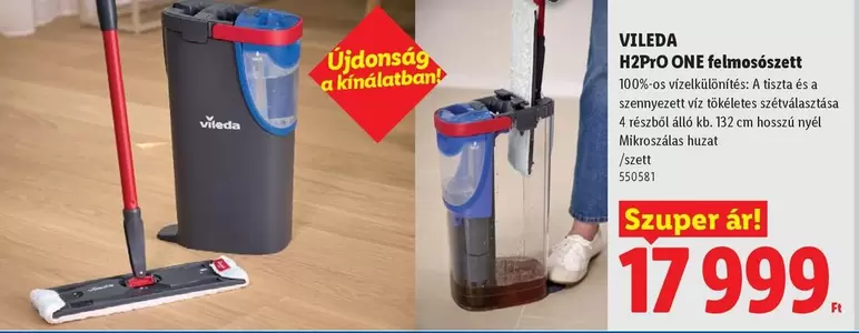 H2Pro ONE felmosószett