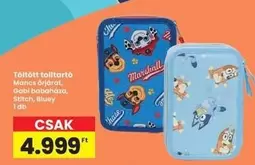 Stitch - Töltött tolltartó Mancs őrjárat, Gabi babaház, , Bluey