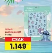 Stitch -  matricaszett