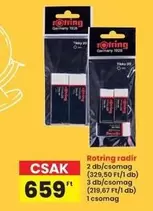 Rotring radír Tikky 20
