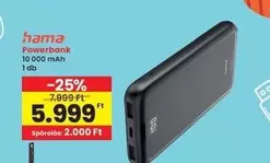 Powerbank 10 000 mAh
