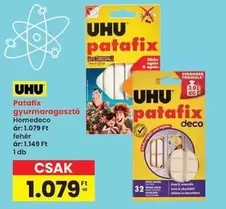 Patafix gyurmaragasztó