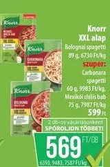 Xxl - Bolognai spagetti